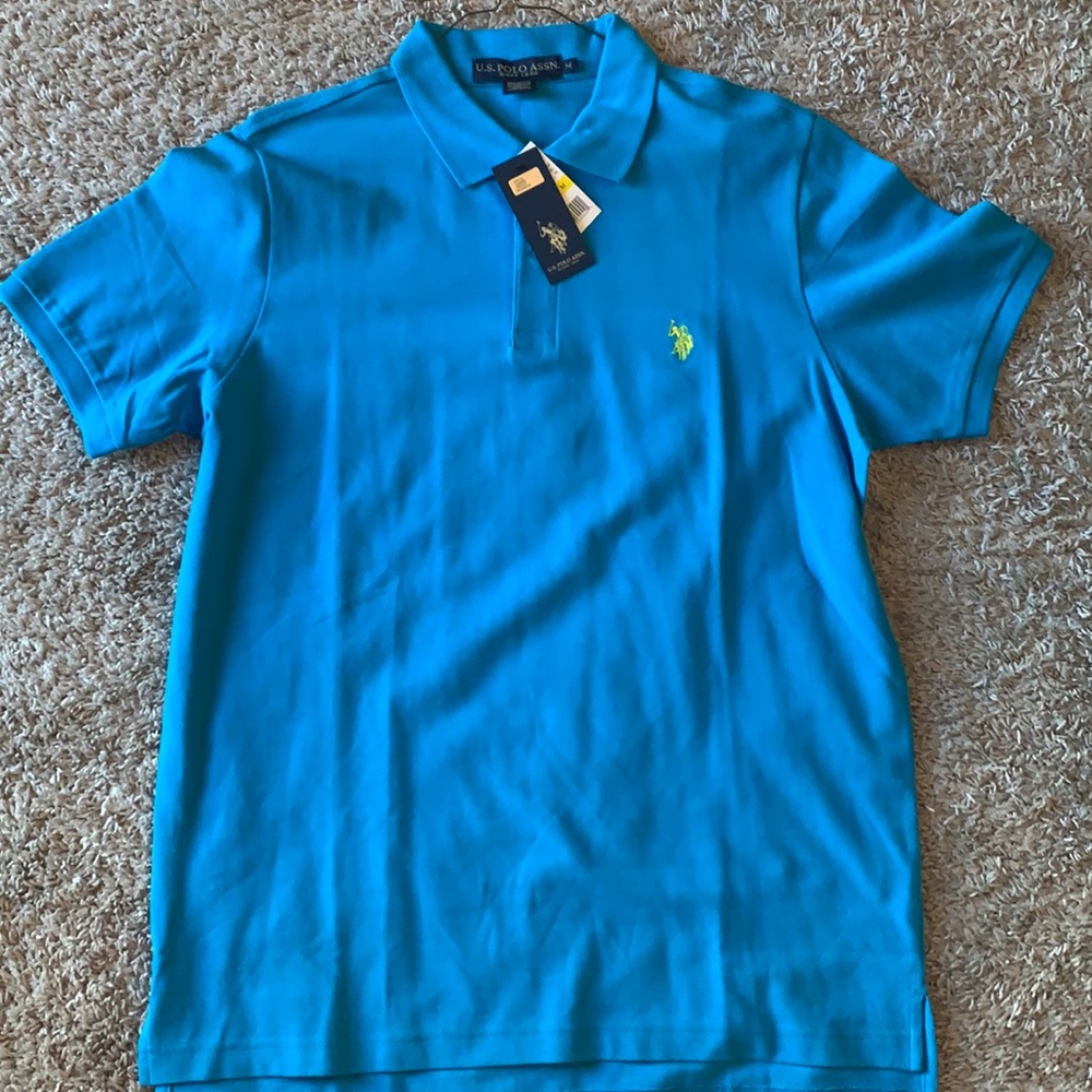 Men’s M Blue Polo. US Polo Assn.